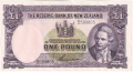 New Zealand 1 Pound, (1956)